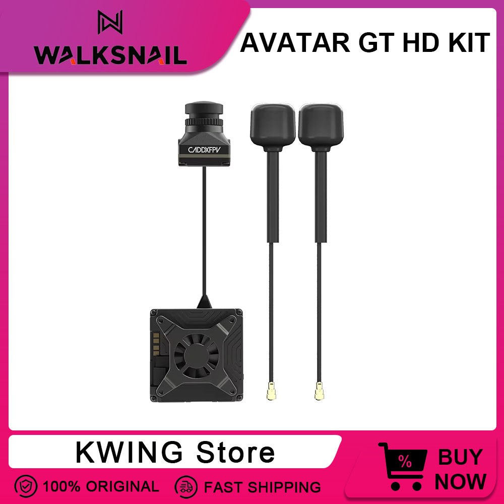 Walksnail Avatar Gt Kit 2W Vtx - Walksnail Avatar GT HD KIT 2W
