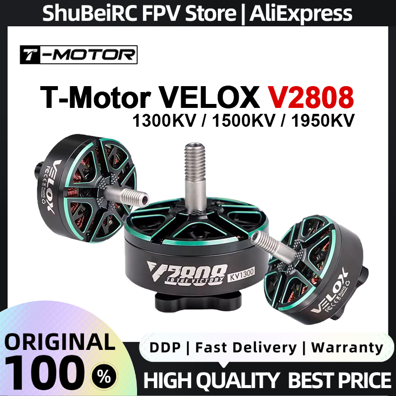 Walksnail Avatar Hd Goggles X - T-Motor VELOX V2808 Bürstenloser Motor 1300kv