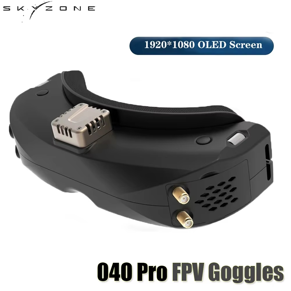 Skyzone Sky04O Pro Fpv Goggles - SKYZONE SKY04O Pro FPV-Brille mit Head-Tracker,