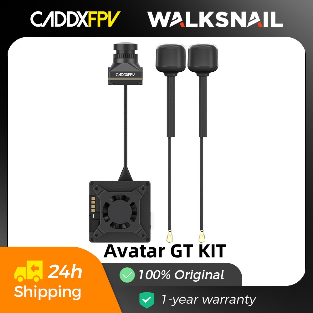 Walksnail Avatar Gt Kit 2W Vtx - CaddxFPV Walksnail Avatar GT KIT (nur),