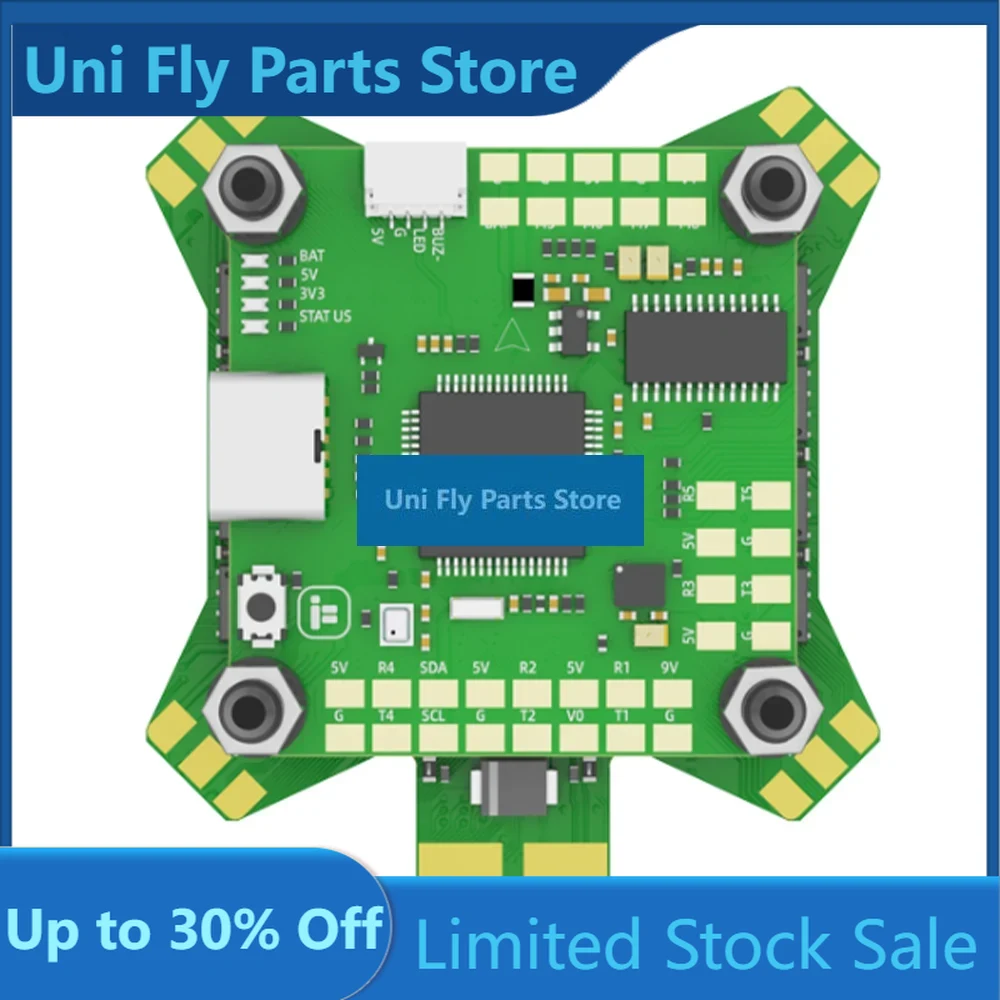Iflight Blitz 1.6W 5.8G Vtx - IFlight BLITZ F722 F7 Flugstack mit
