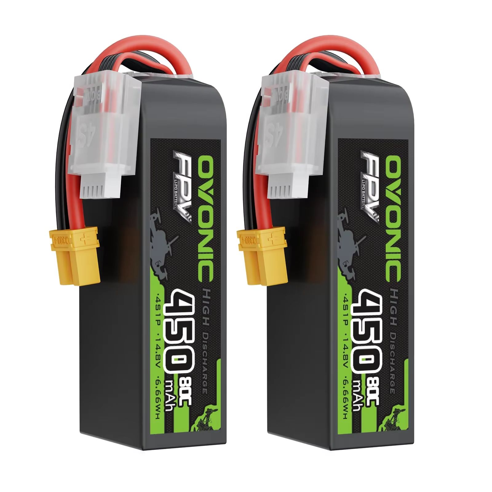Walksnail Avatar Hd Goggles X - OVONIC 4S LiPo Akku-Pack 14,8V 450mAh