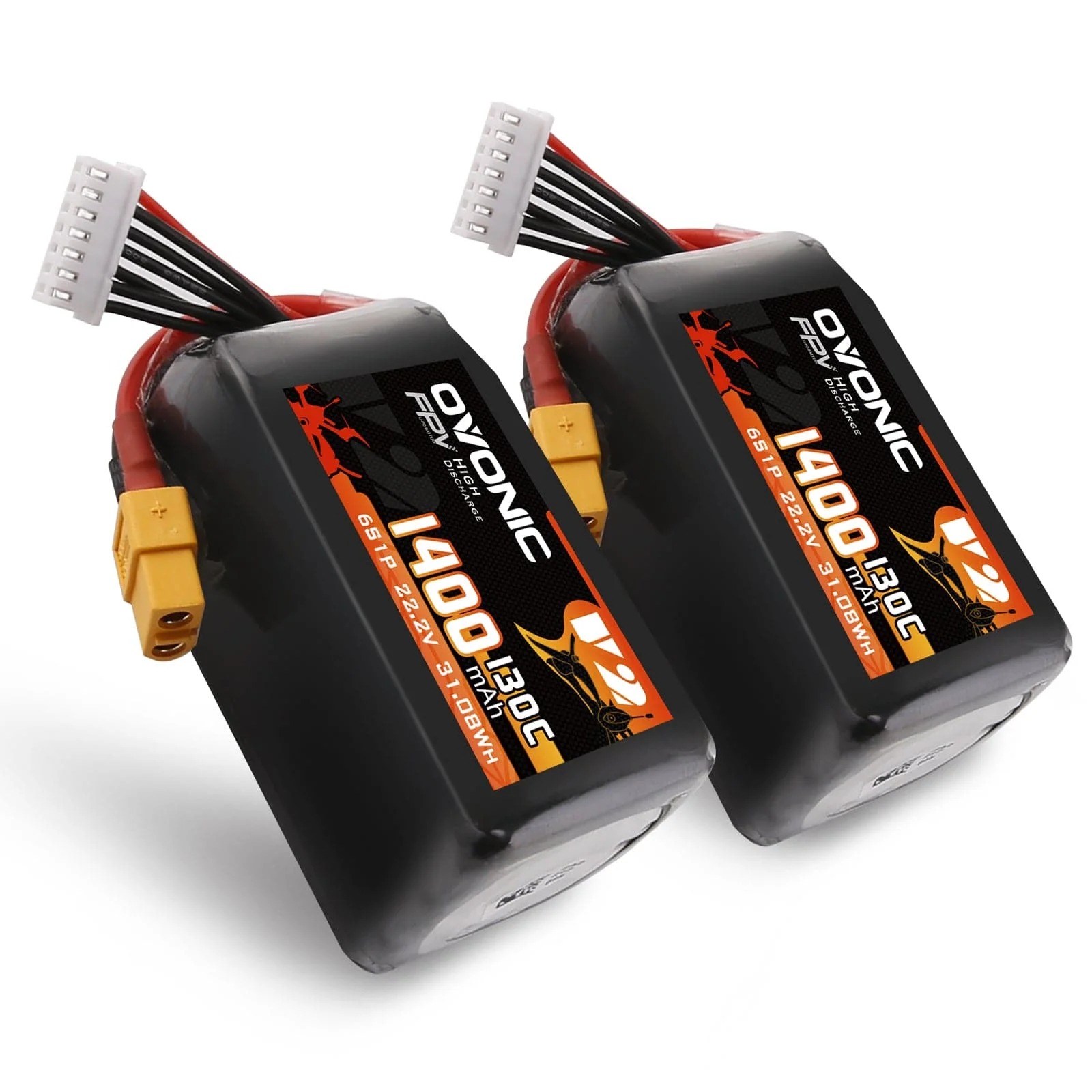 Walksnail Avatar Hd Goggles X - Ovonic 6S LiPo Akku 22,2V 1400mAh