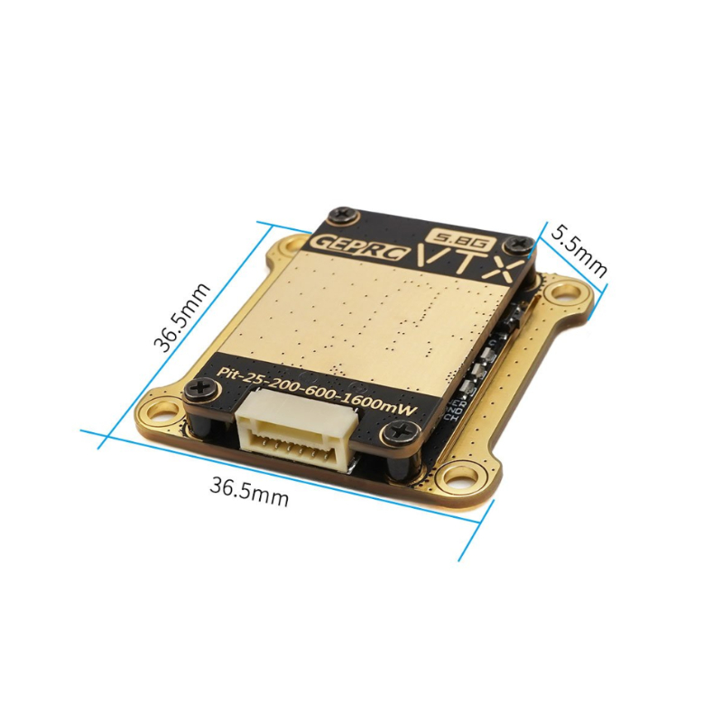 GEPRC RAD 5.8G VTX -1.6W/2.5W  – Geprc Rad Vtx 5.8G 2.5W Bewertung und Preis