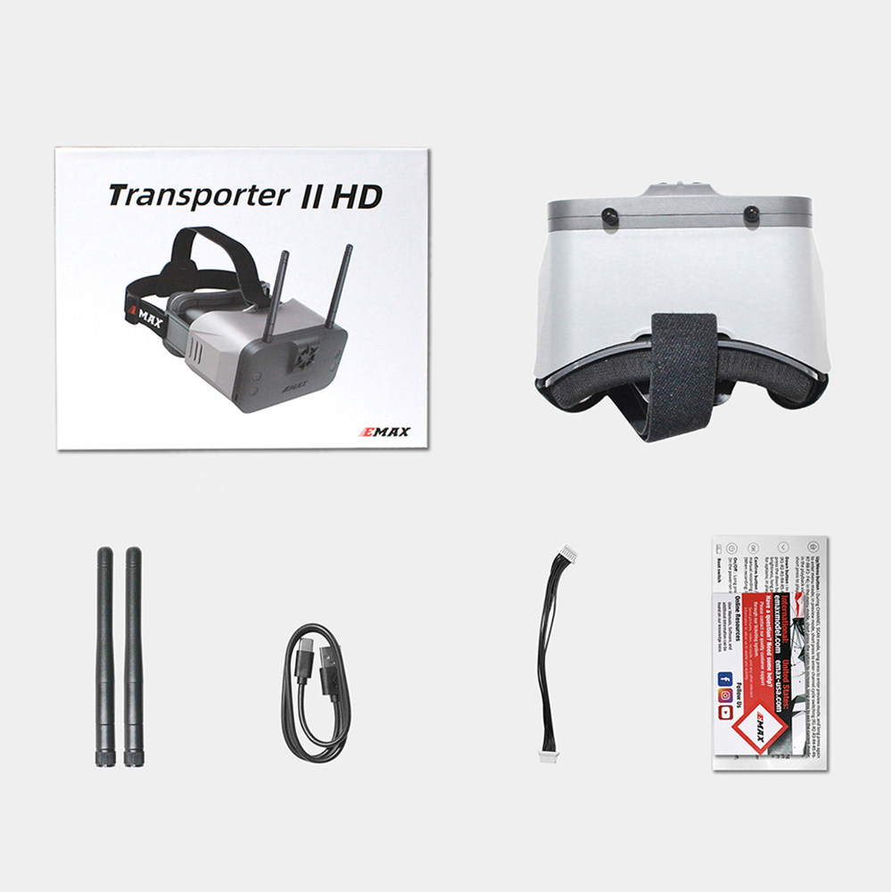 EMAX Transporter II HD Digital – Hdzero Goggles Digital Hd Fpv Bewertung und Preis