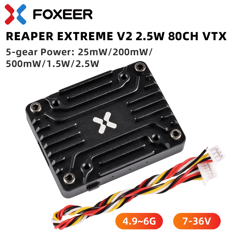 Foxeer 5,8 g Reaper Extreme V2 – Foxeer Reaper Extreme 2.5W Vtx Bewertung und Preis