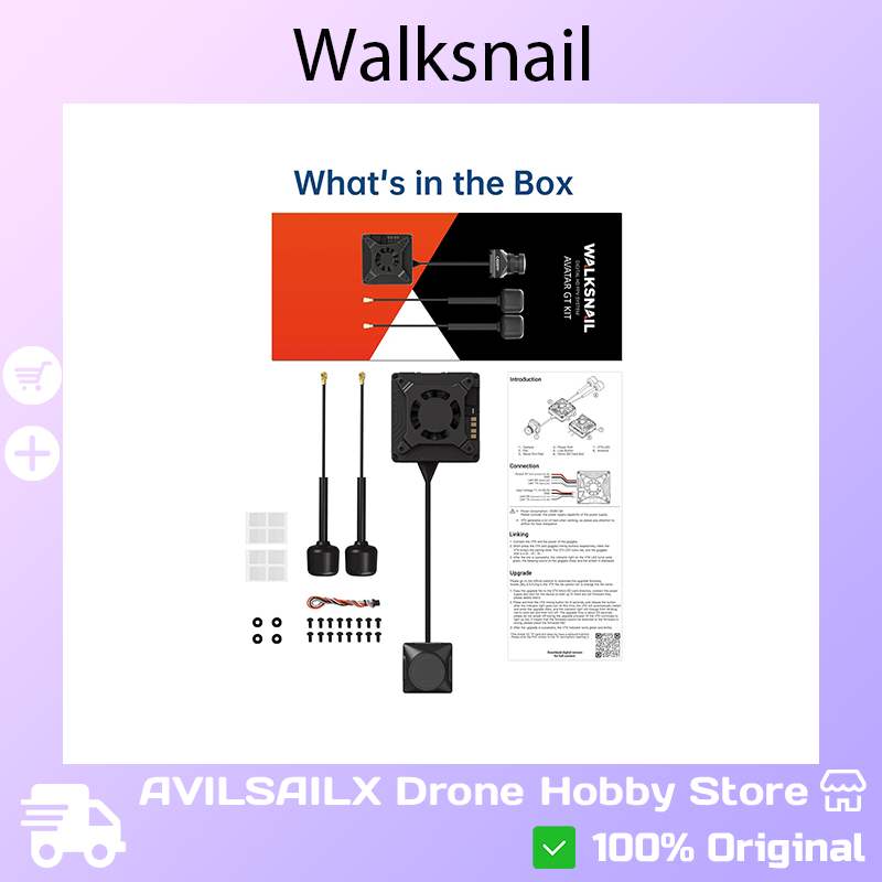 Walksnail Avatar GT FPV Kit Ma – Walksnail Avatar Gt Kit 2W Vtx Bewertung und Preis