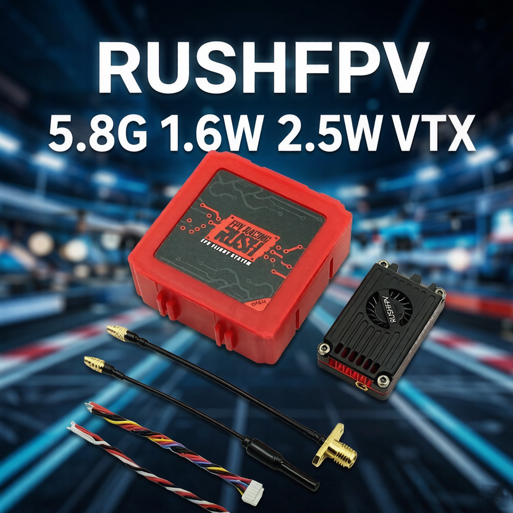 RUSHFPV RUSH MAX SOLO / TANK S – Rushfpv Rush Max Solo 5.8G 2.5W Vtx Bewertung und Preis